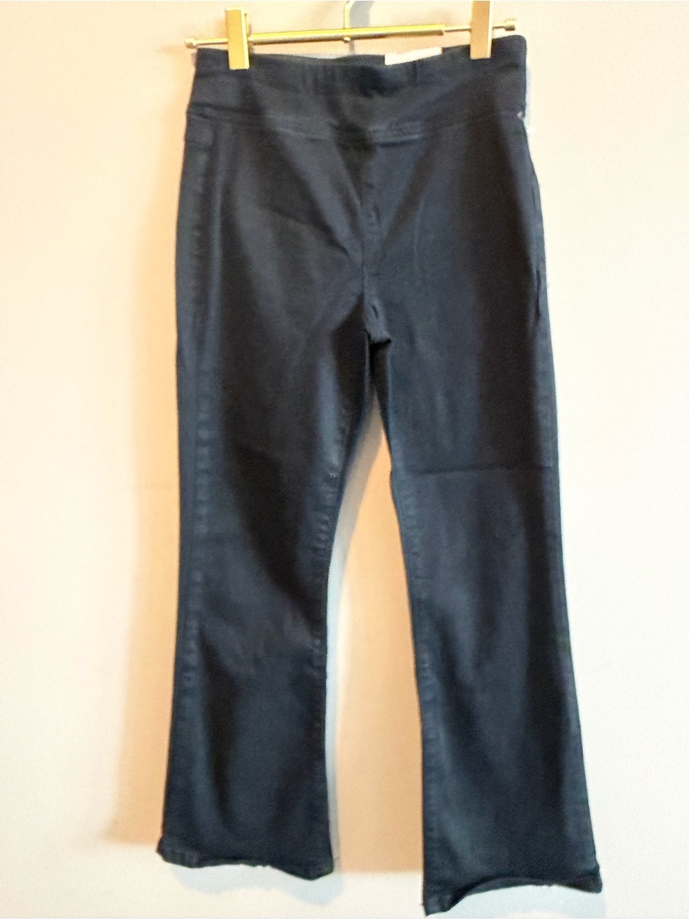 We The Free Black Pull-On Flare Jeans | XS